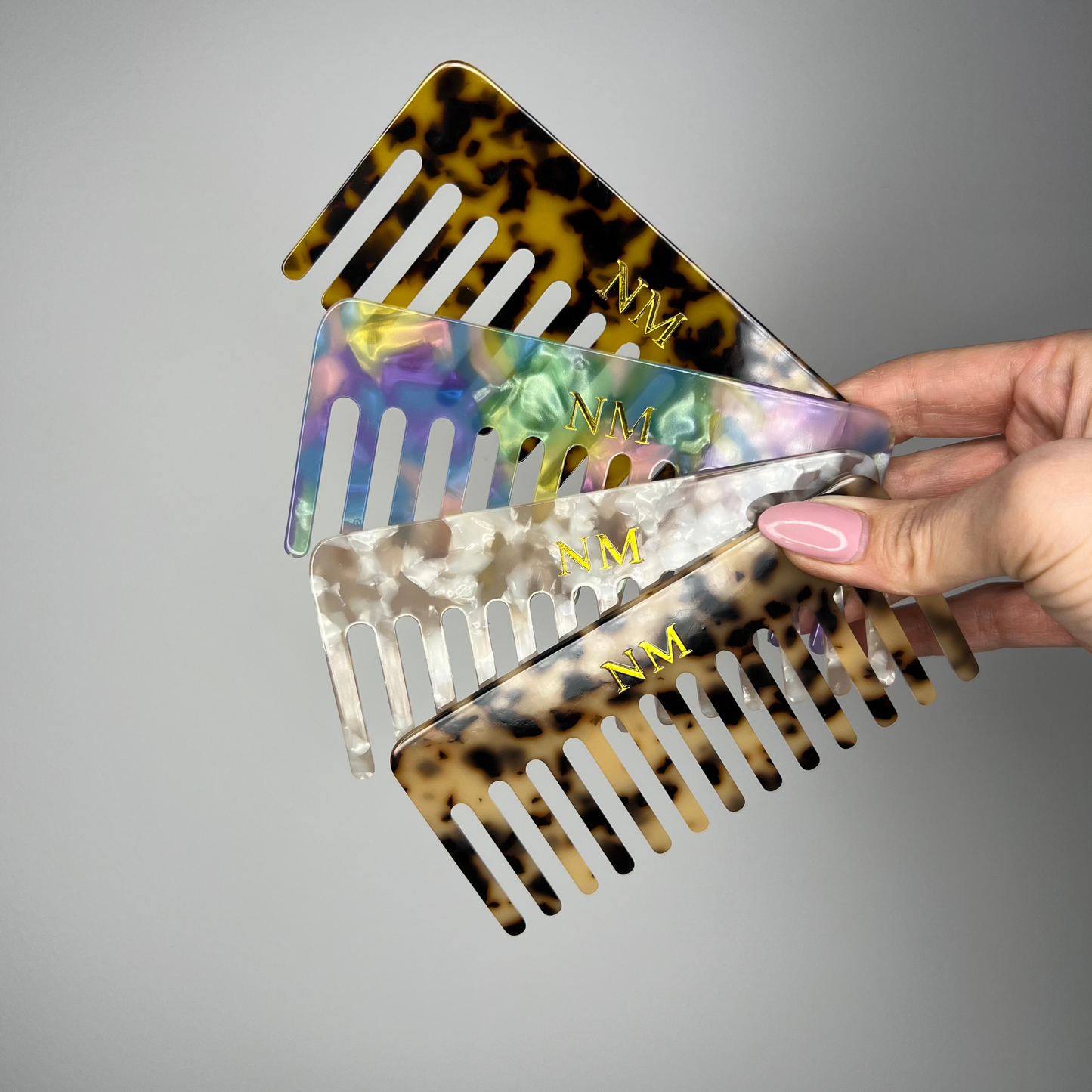 Personalised Wide Tooth Comb