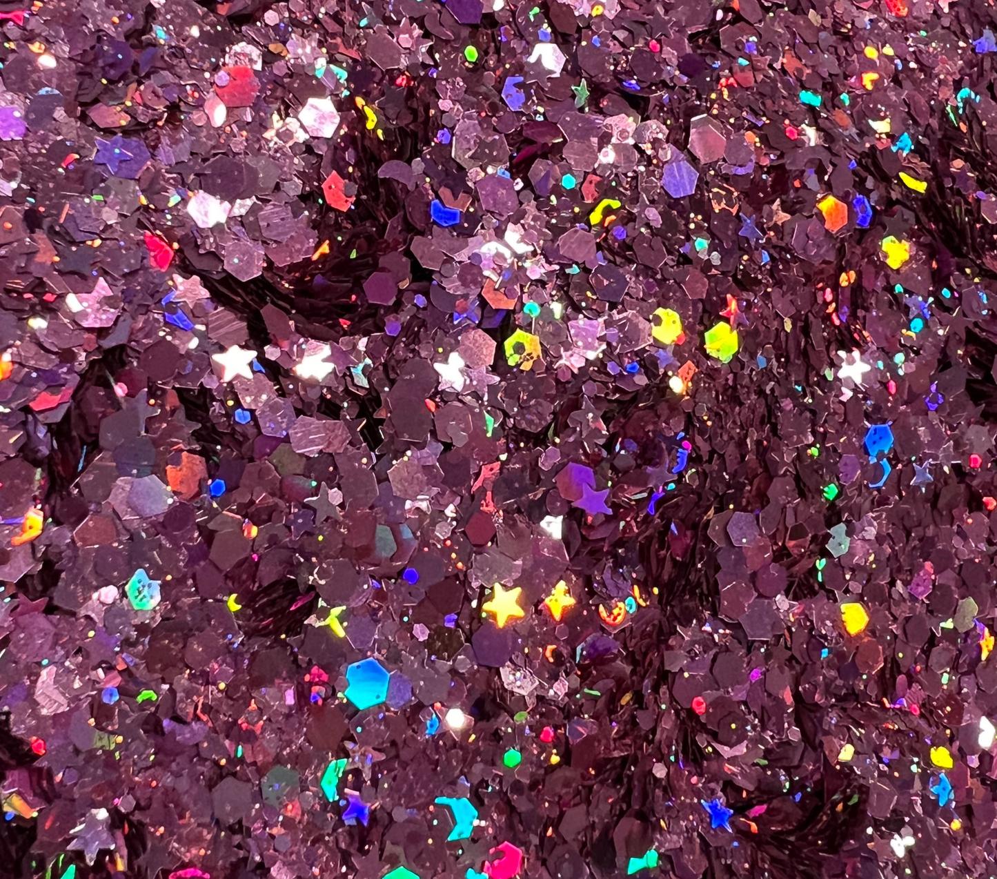 Pinky Stars - Chunky Glitter 56g