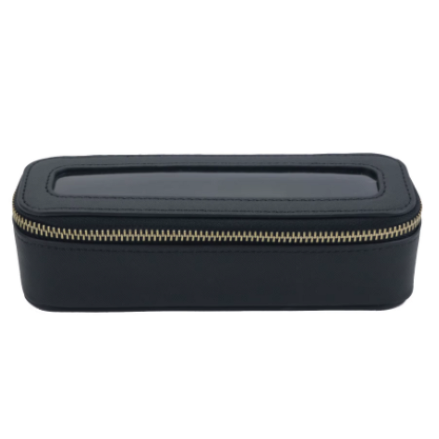 Premium Saffiano Leather Beauty Bag