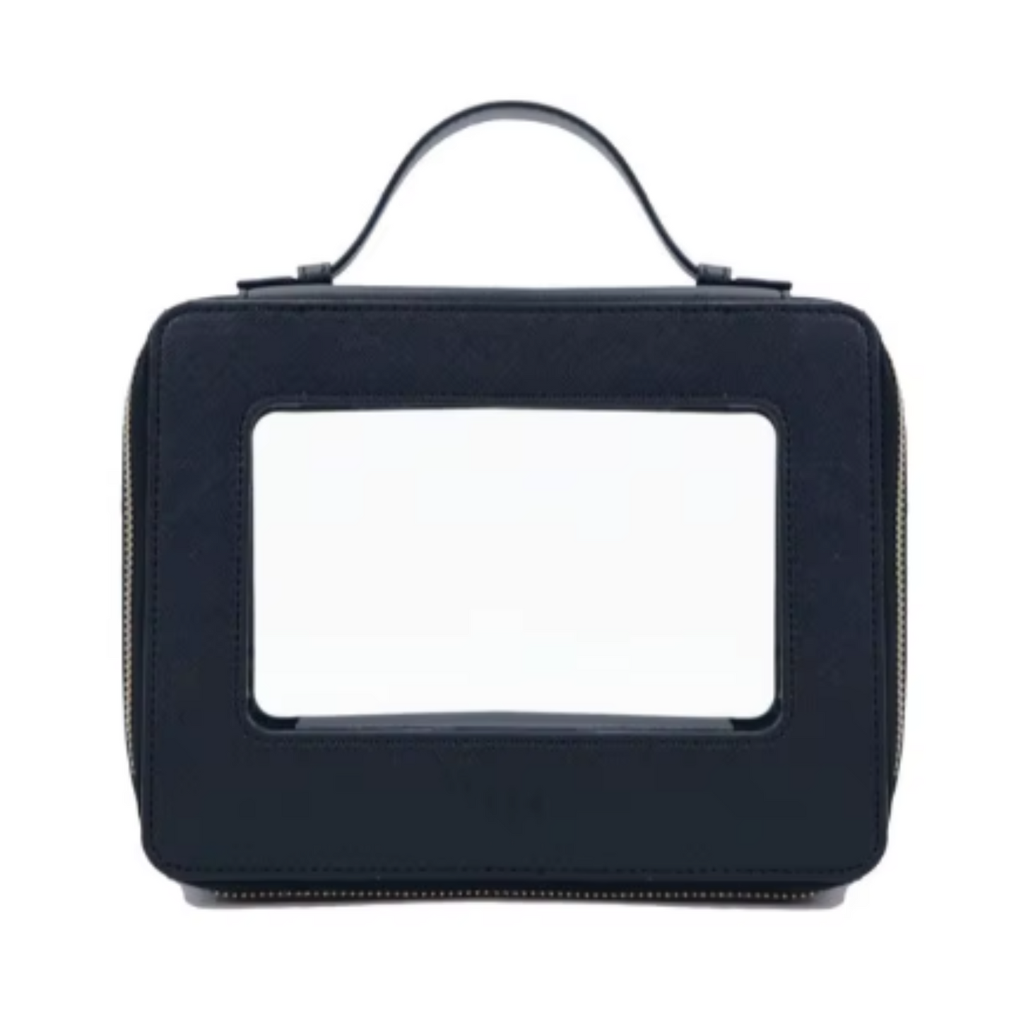 Premium Saffiano Leather Beauty Case