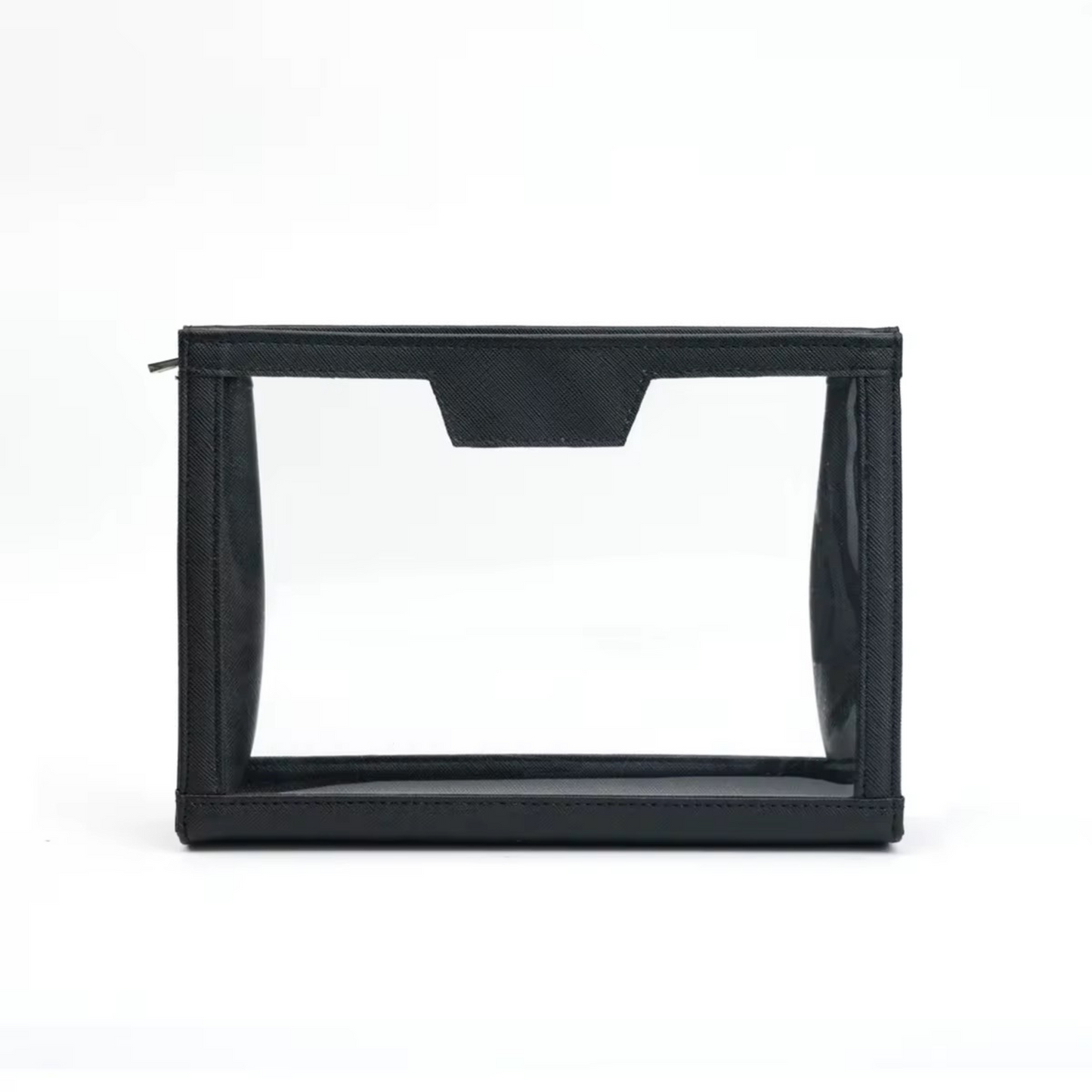 Premium Saffiano Leather Transparent Organiser - PREORDER