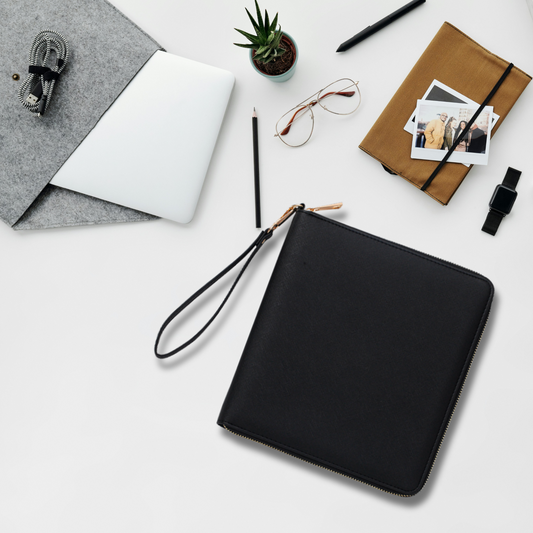 Premium Saffiano Leather Travel Wallet