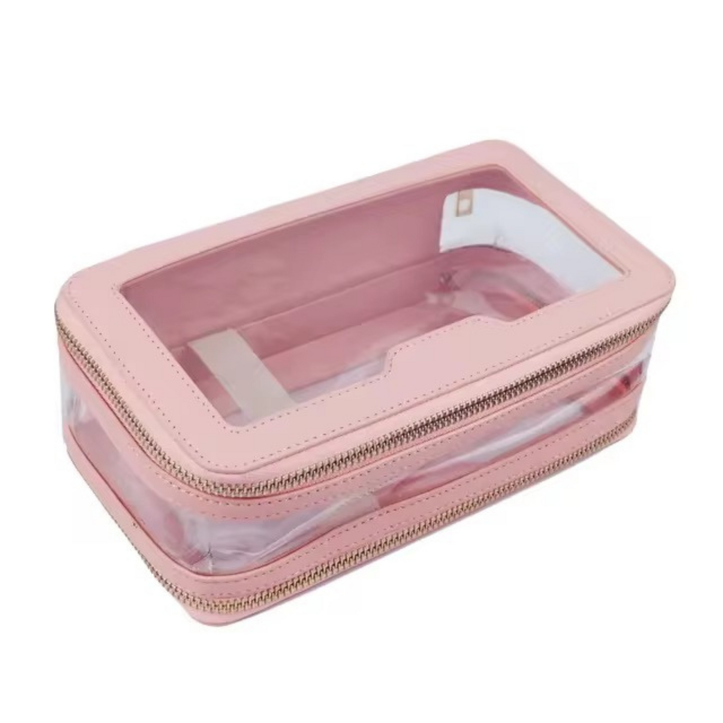 Premium Saffiano Leather Dual Zipper Case - PREORDER