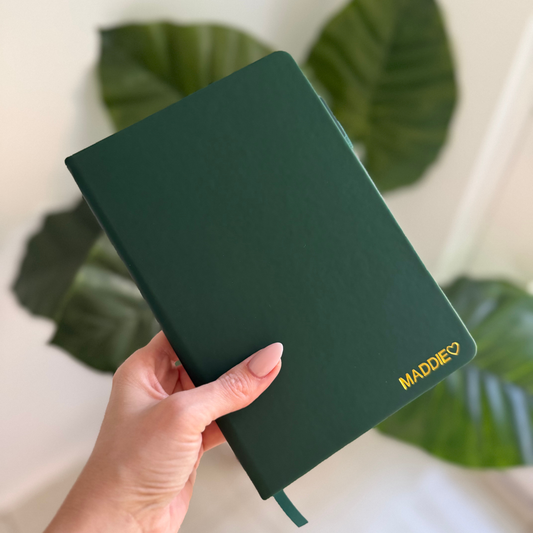 Personalised A5 Leather 2026 Planner