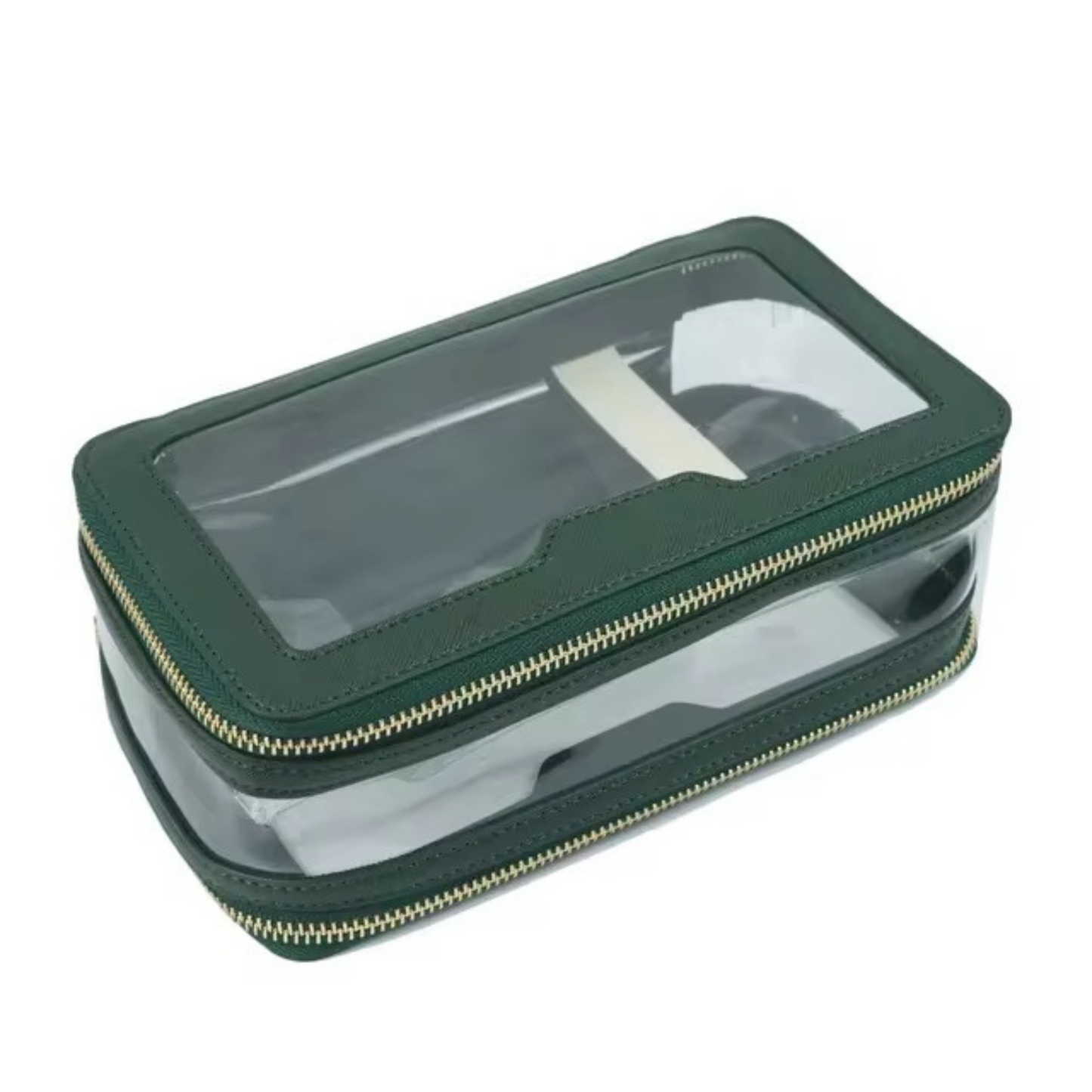 Premium Saffiano Leather Dual Zipper Case - PREORDER