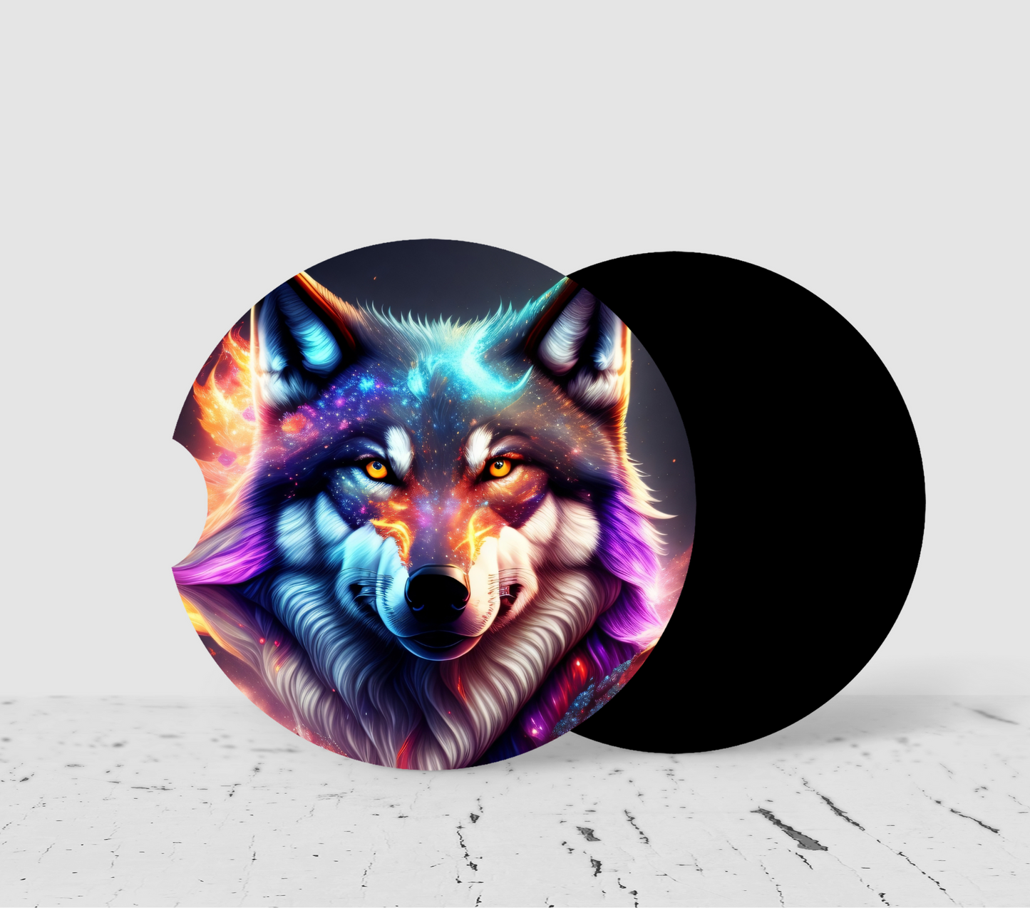 Wolf Car Coaster
