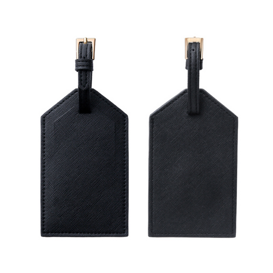 Personalised Leather Luggage Tag