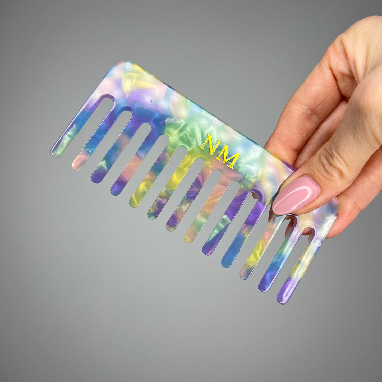 Personalised Wide Tooth Comb