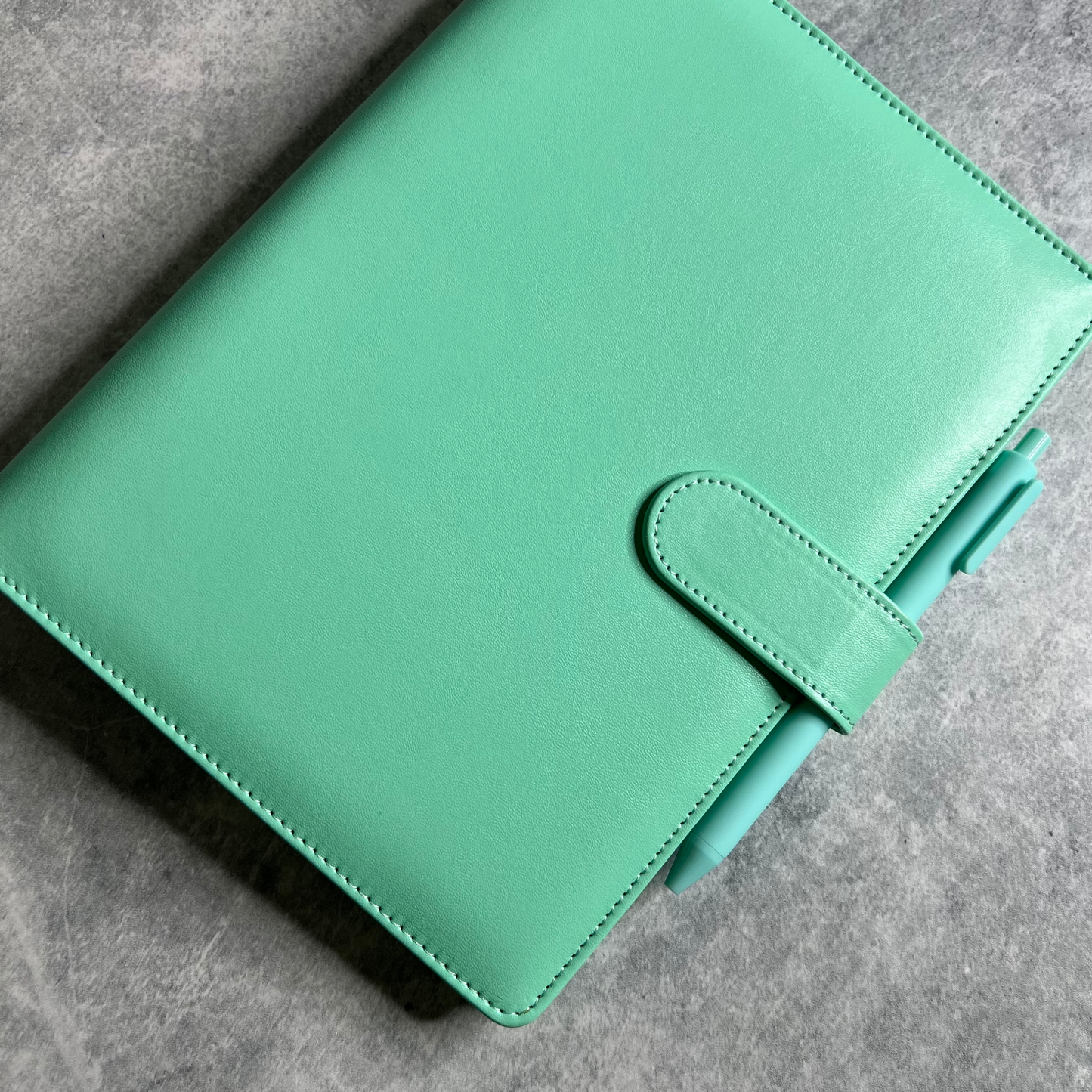 Personalised A5 Leather Refillable Weekly Planner