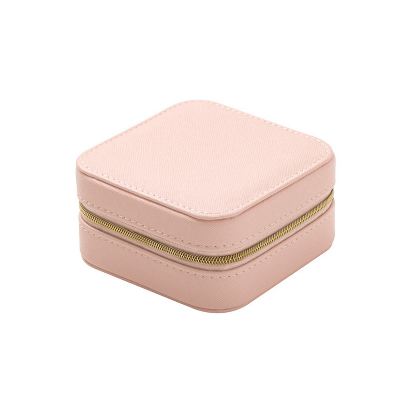 Premium Saffiano Leather Jewellery Case