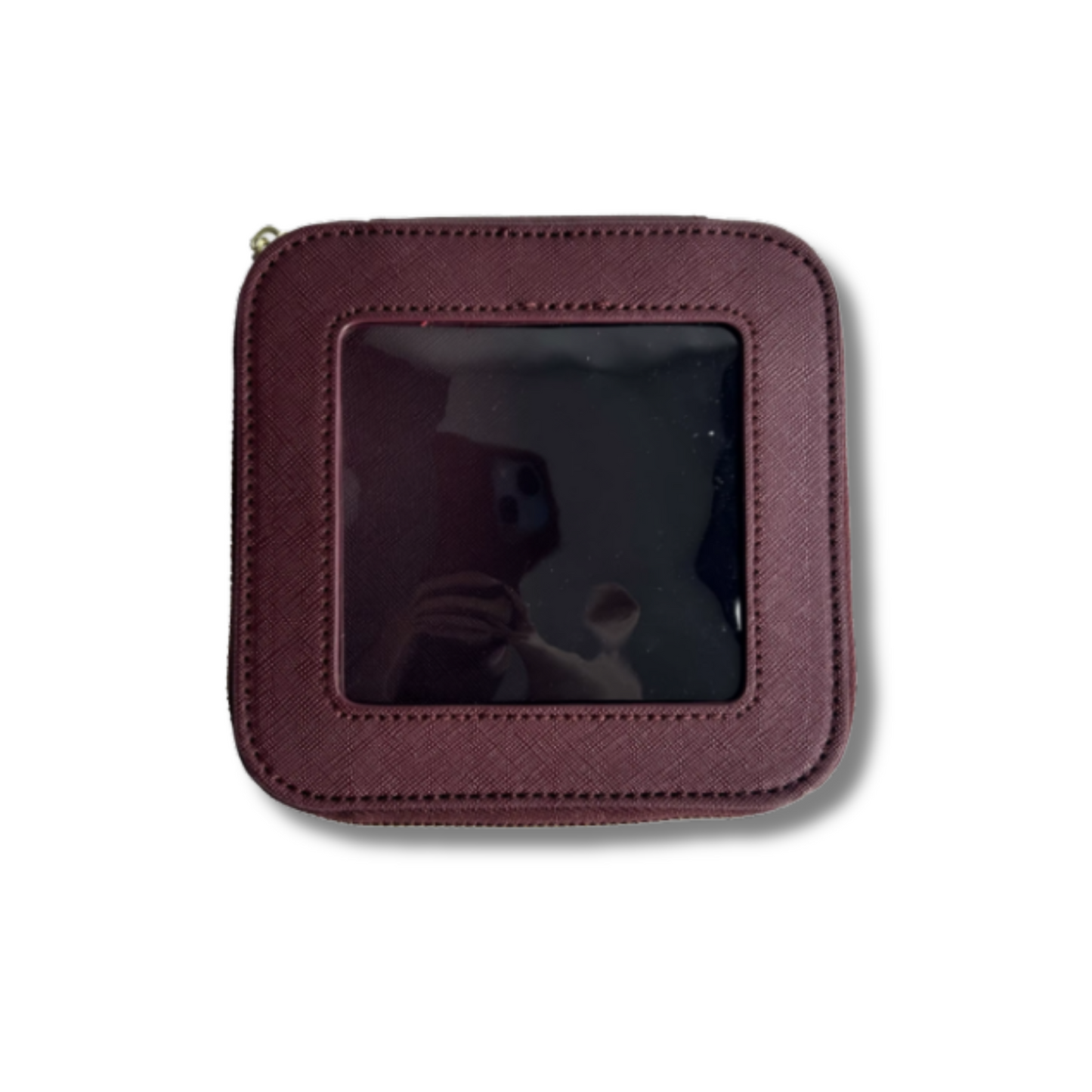Personalised Saffiano Leather Mini Case