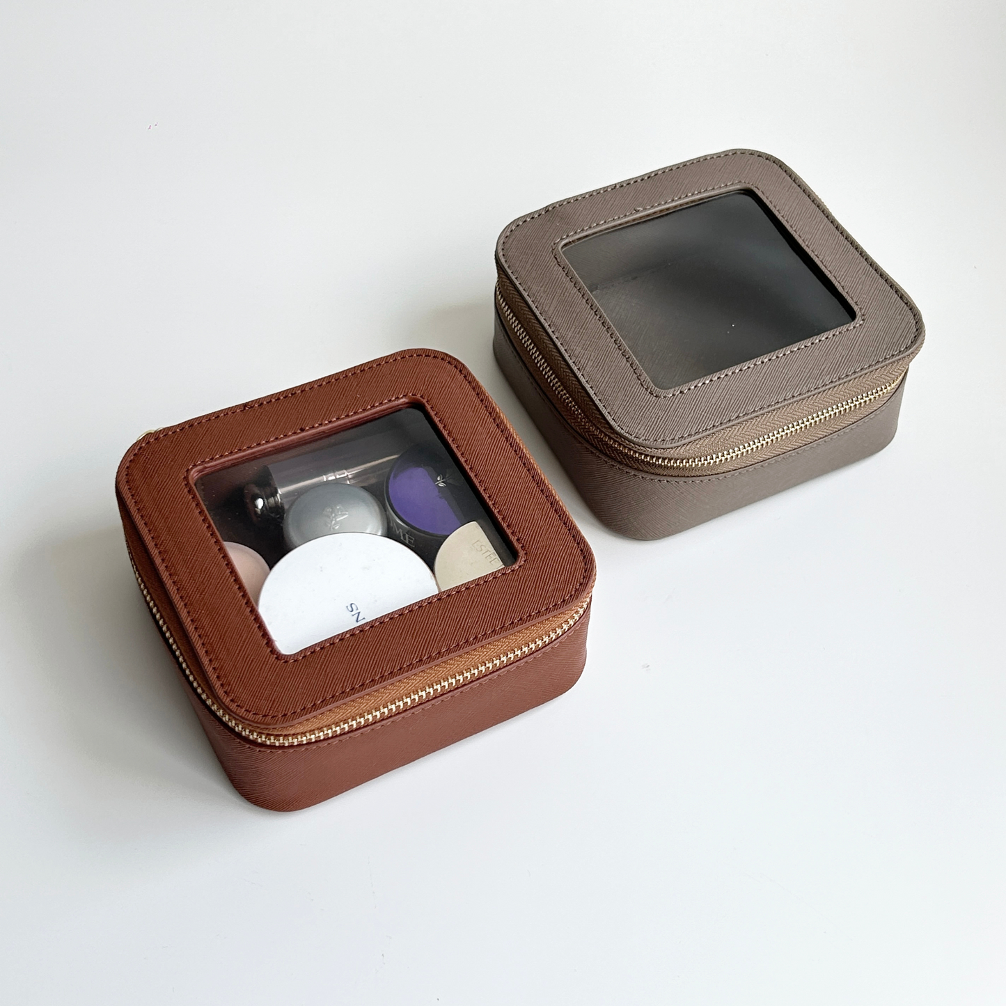 Personalised Saffiano Leather Mini Case