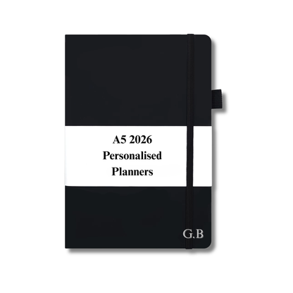 Personalised A5 Leather 2026 Planner