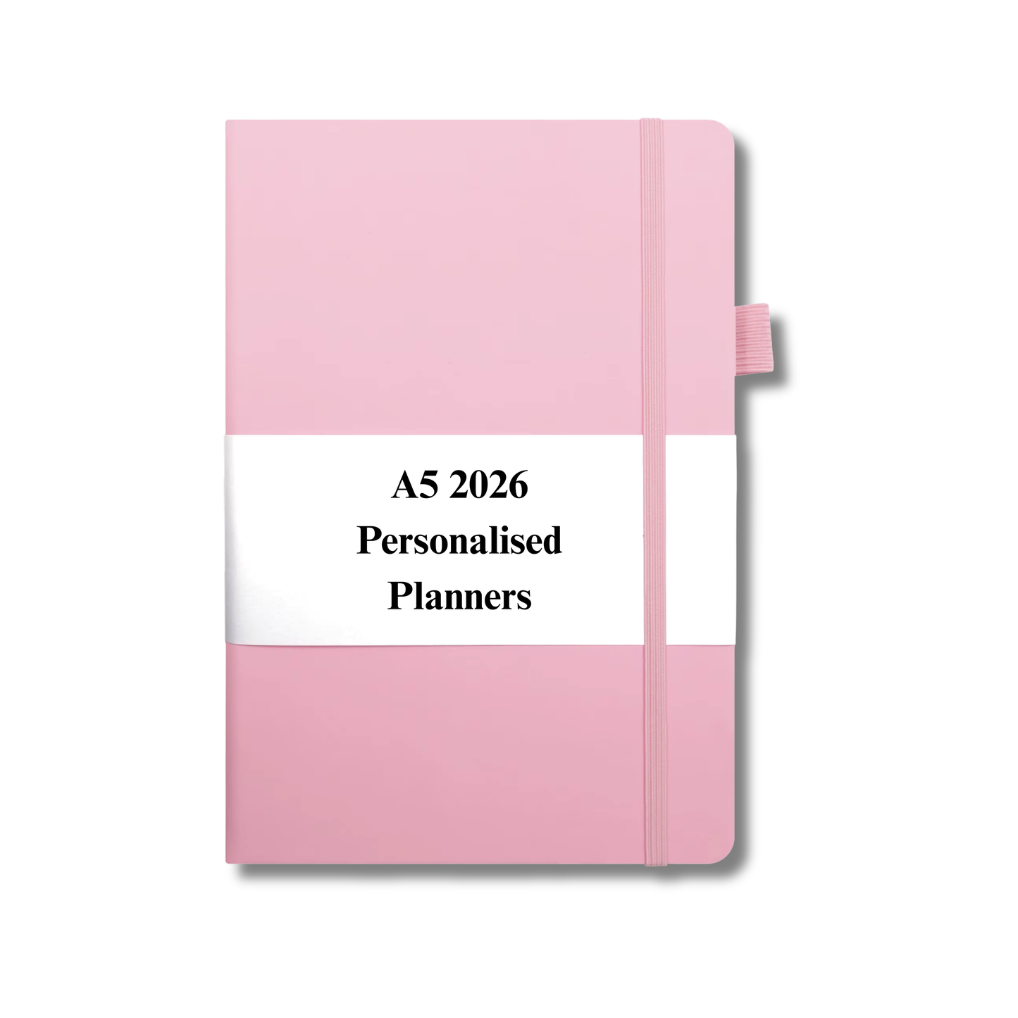 Personalised A5 Leather 2026 Planner