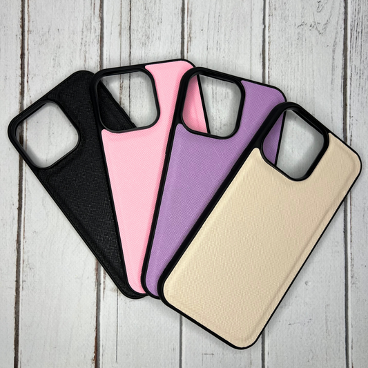 Personalised Saffiano Phone Cases
