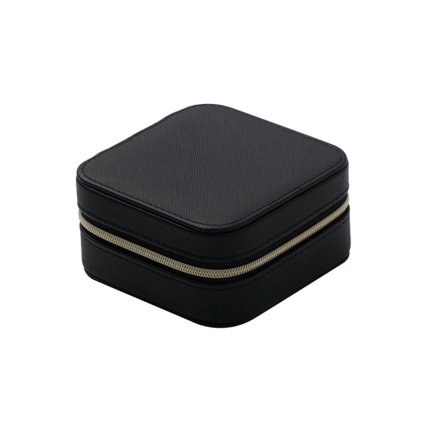 Premium Saffiano Leather Jewellery Case