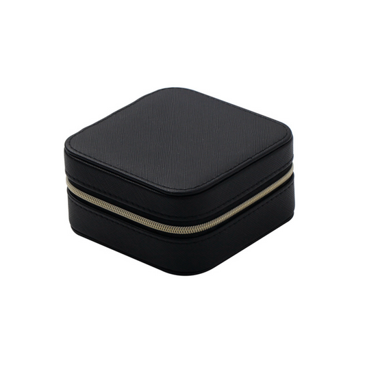 Premium Saffiano Leather Jewellery Case