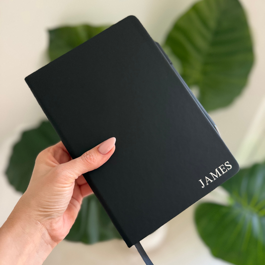 Personalised A5 Leather 2026 Planner