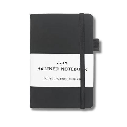 Personalised A6 Leather Notebook