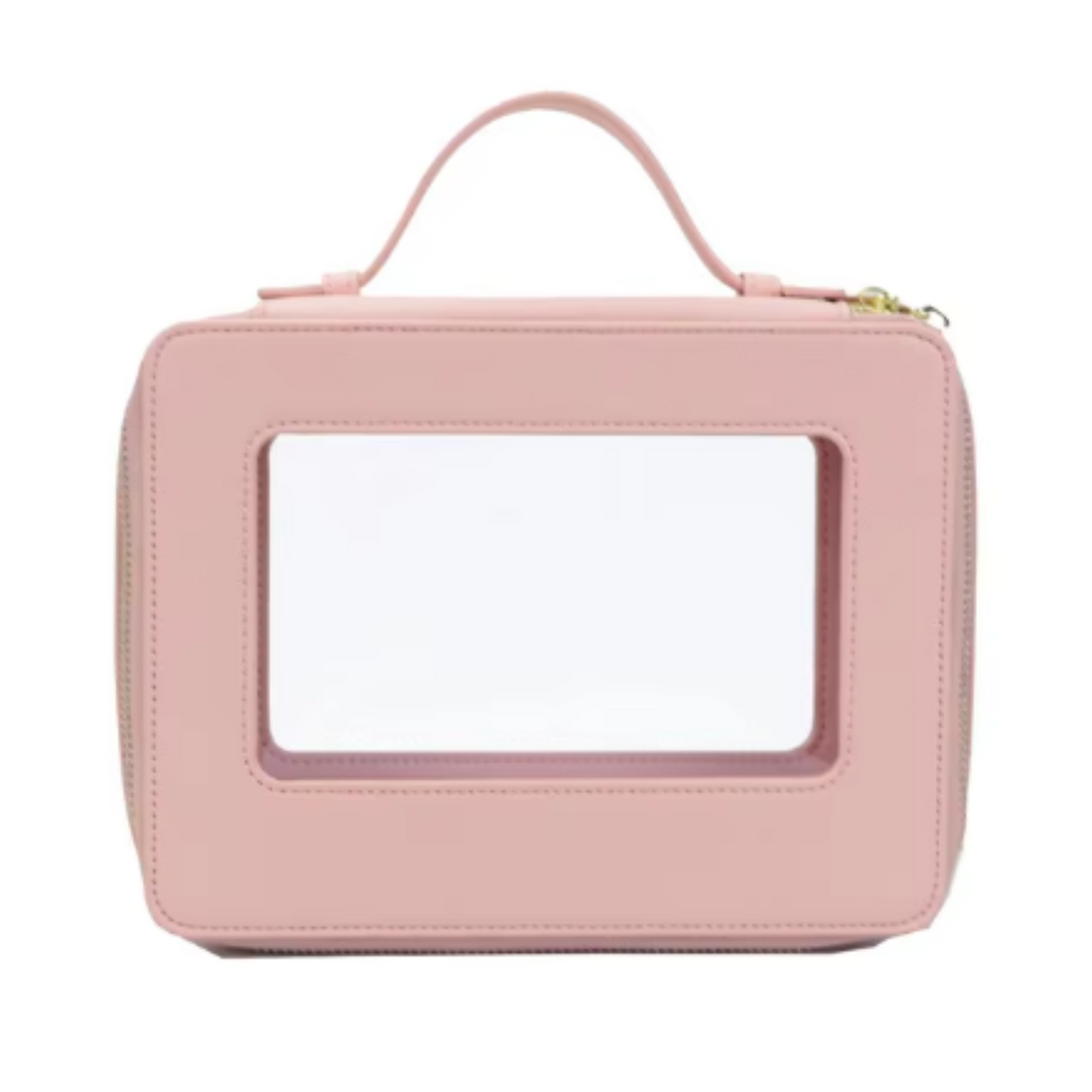 Premium Saffiano Leather Beauty Case