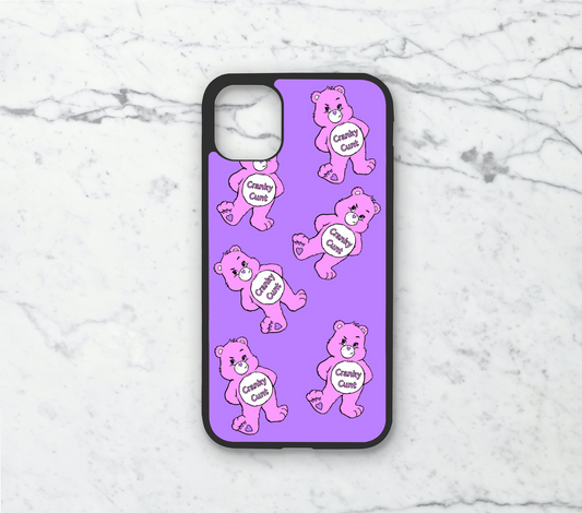 Cranky C Bear - Phone Case