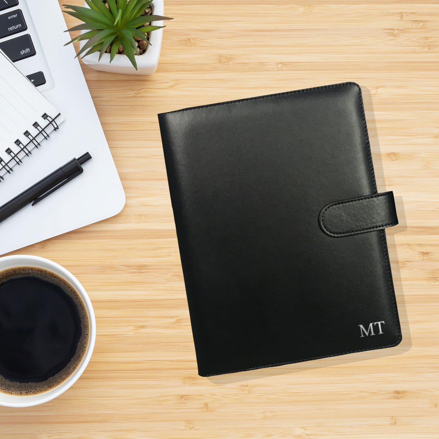 Personalised A5 Leather Refillable Notebook | PRE-ORDER