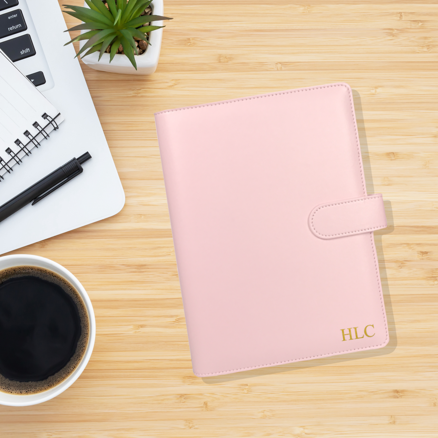 Personalised A5 Leather Refillable Notebook | PRE-ORDER