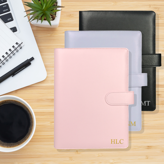 Personalised A5 Leather Refillable Notebook | PRE-ORDER