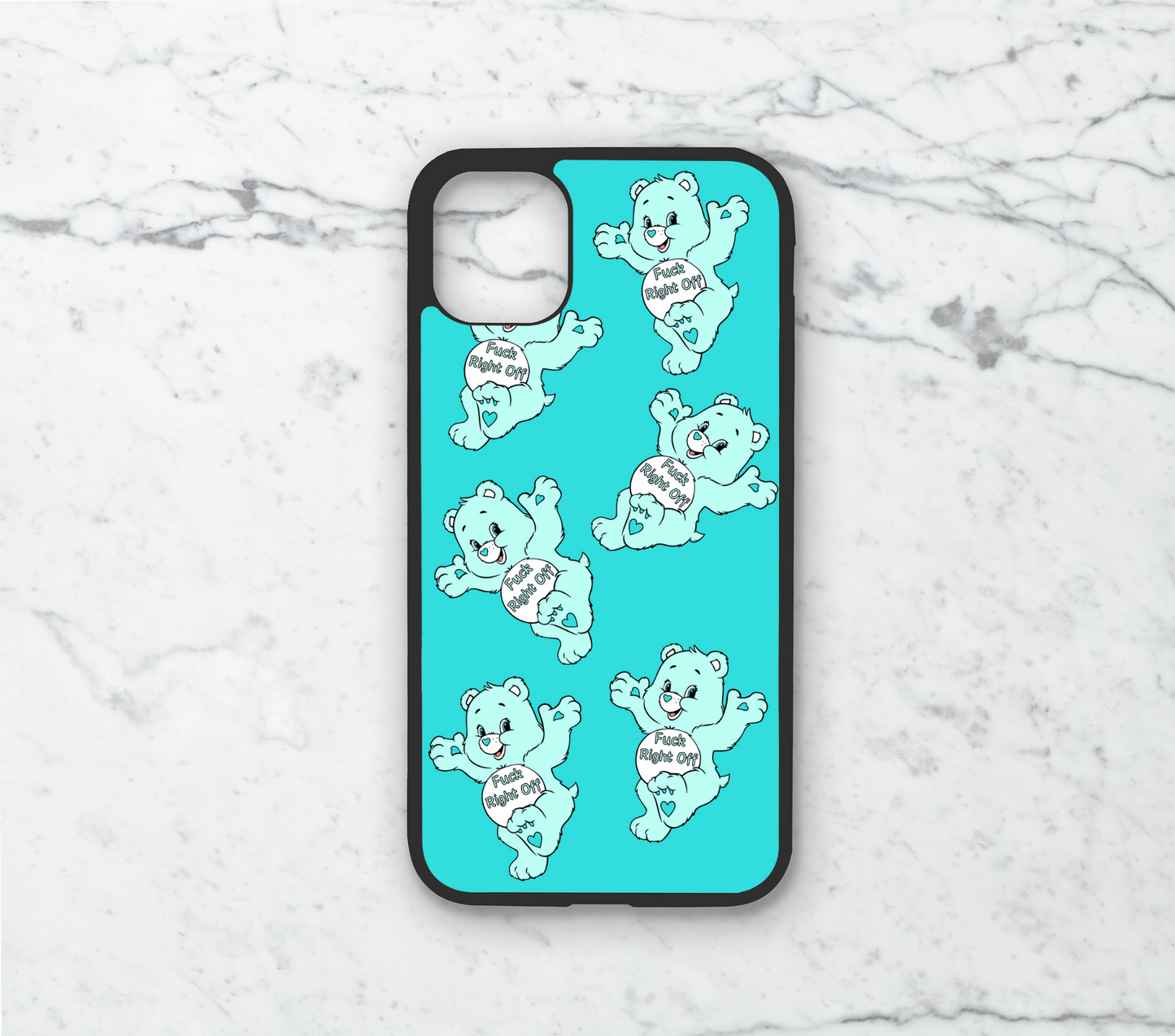 Fuck Right Off Bear - Phone Case