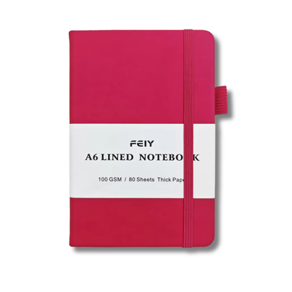 Personalised A6 Leather Notebook