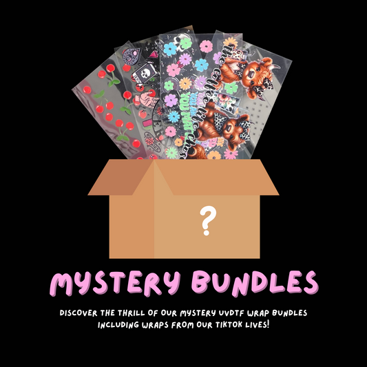 UV DTF Mystery Bundle - 10 Wraps