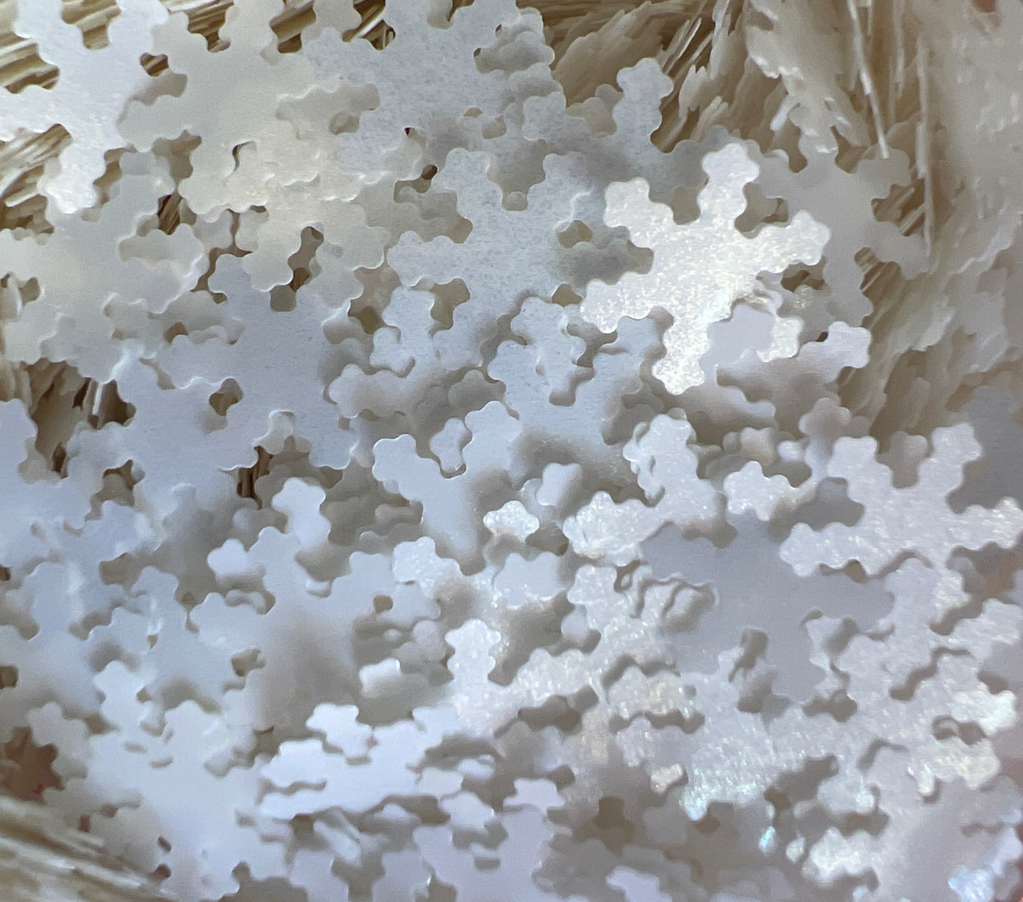Snowflake Pearl - Glitter Shapes