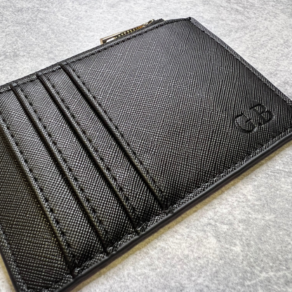 Personalised Leather Slim Card Wallet