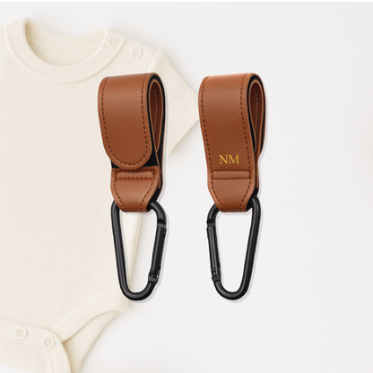 Personalised Leather Universal Straps (Set of 2)