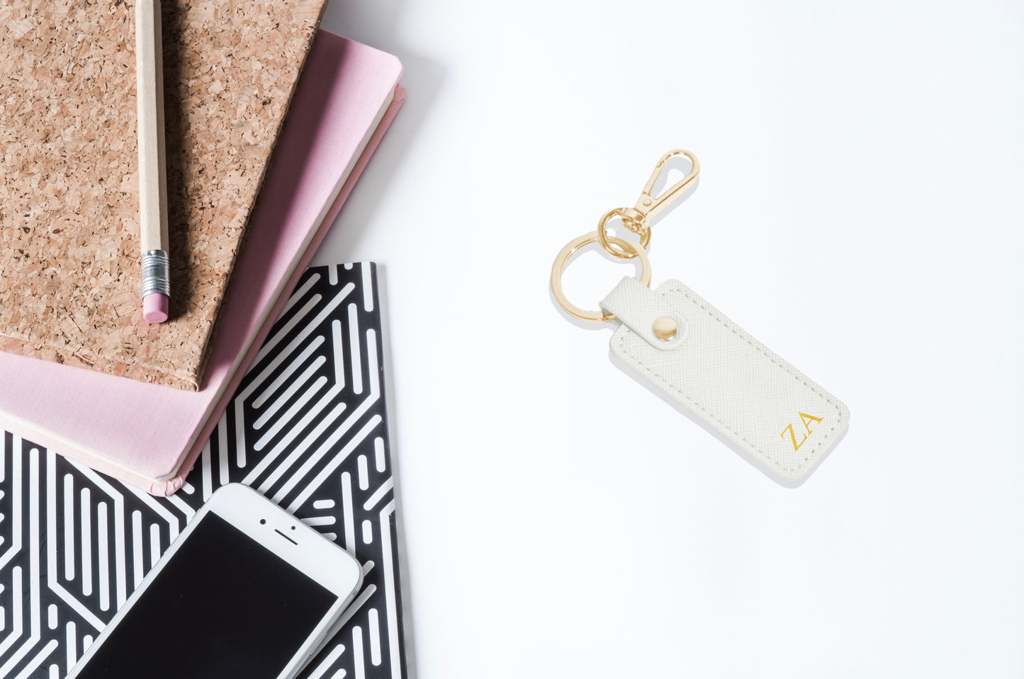 Personalised Leather Keyring Tag | PRE-ORDER