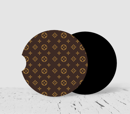 Car Coaster Sublimation Print Set - Designer Bundle 1