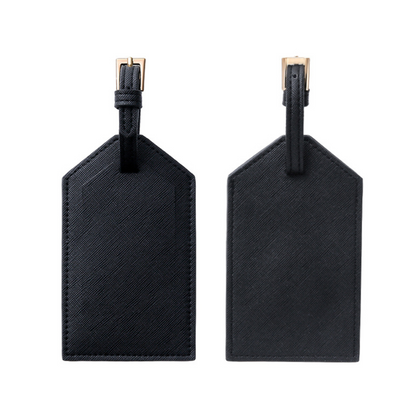 Personalised Leather Luggage Tag