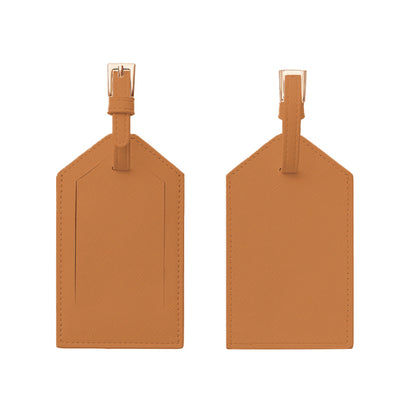 Personalised Leather Luggage Tag