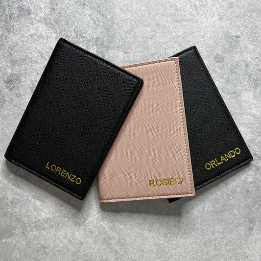 Personalised Passport Cover