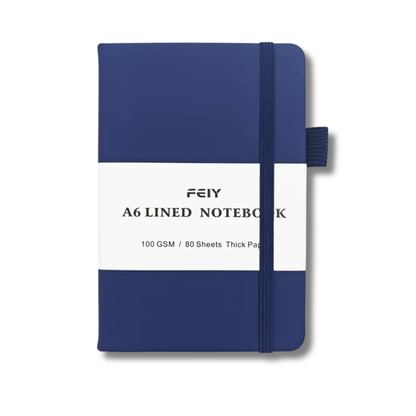 Personalised A6 Leather Notebook
