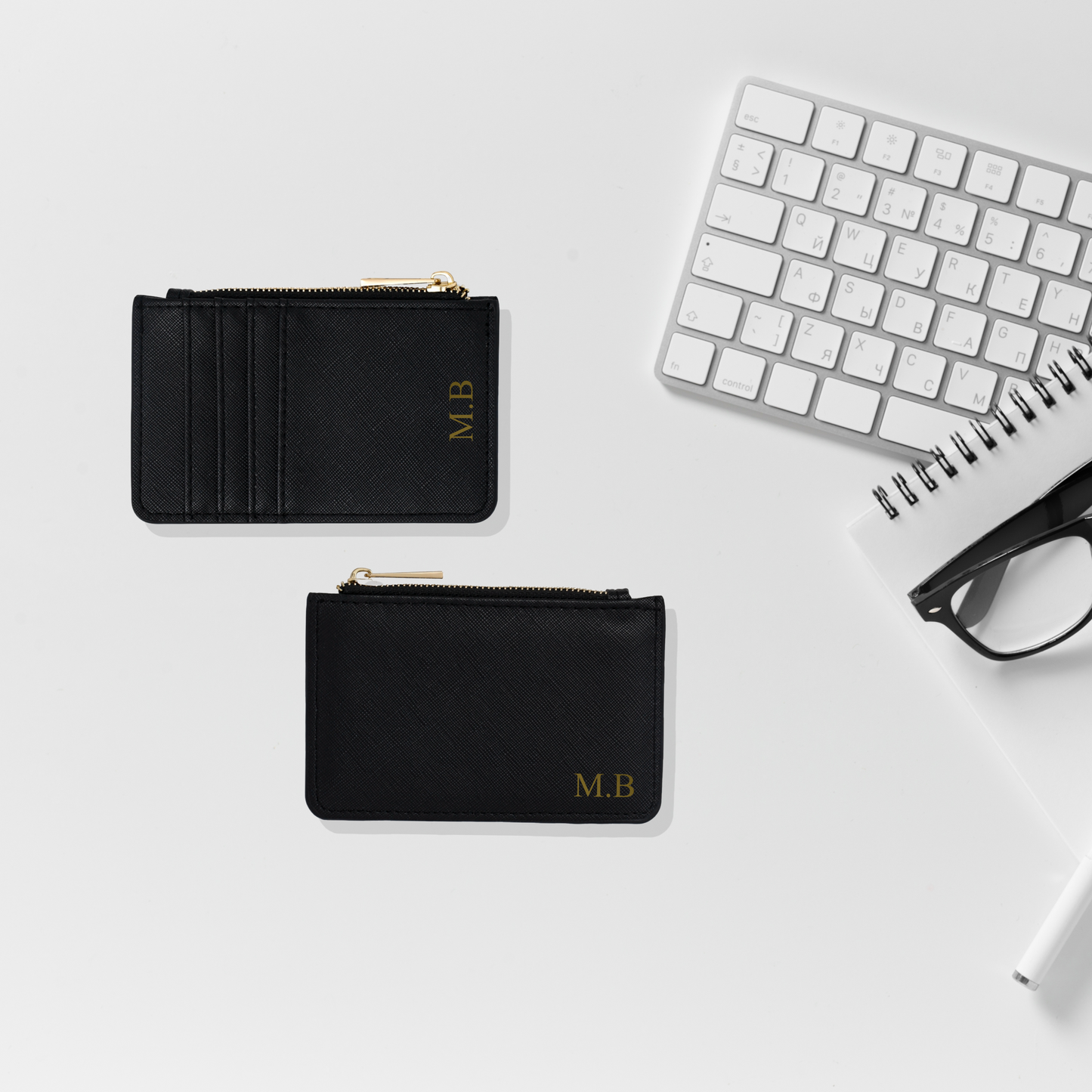 Personalised Leather Slim Card Wallet | PRE-ORDER