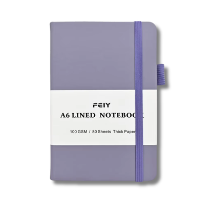 Personalised A6 Leather Notebook
