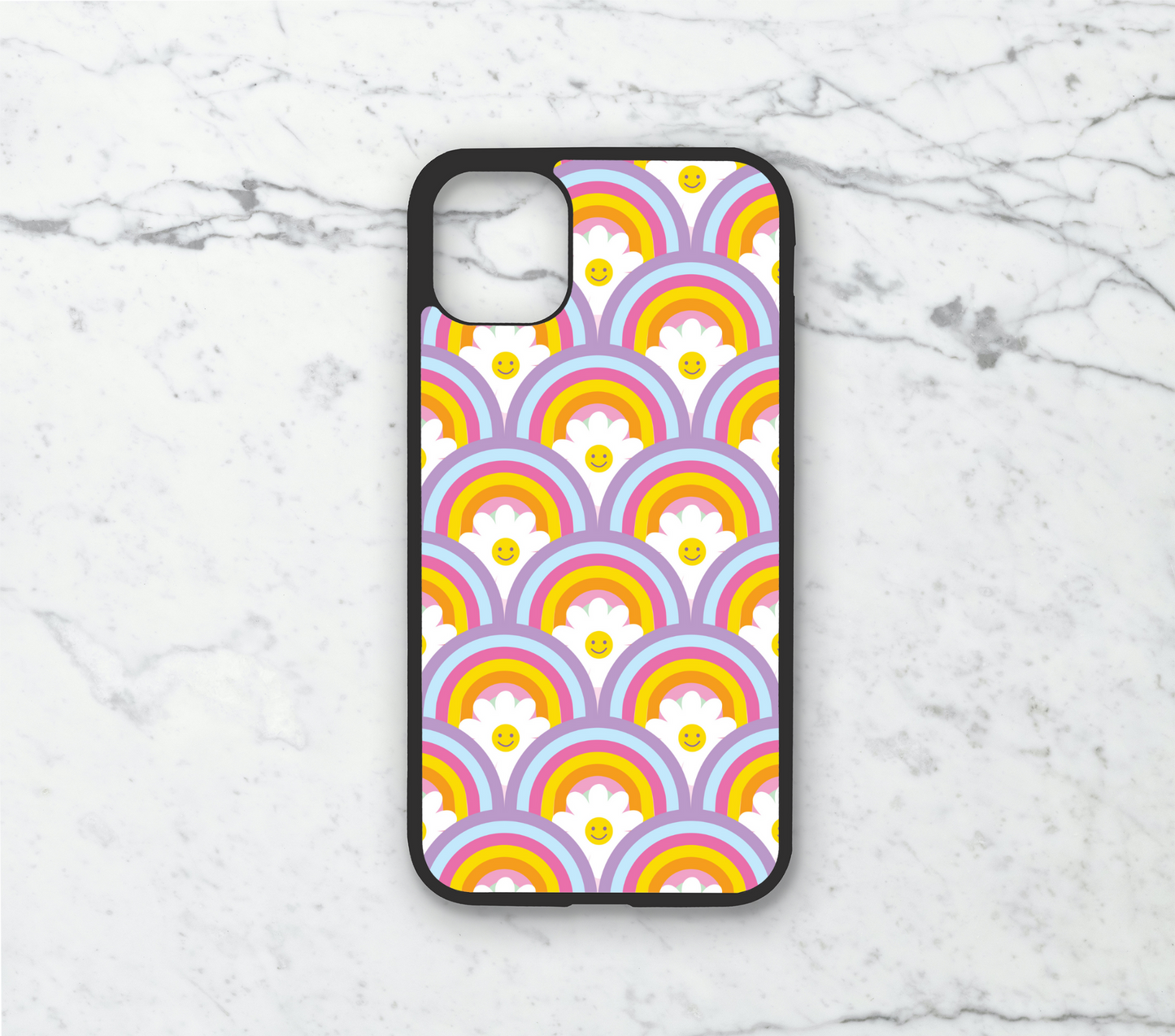 Rainbow Flowers - Phone Case Digital Download