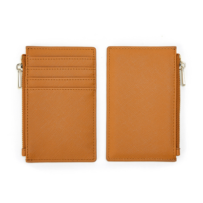 Personalised Leather Slim Card Wallet